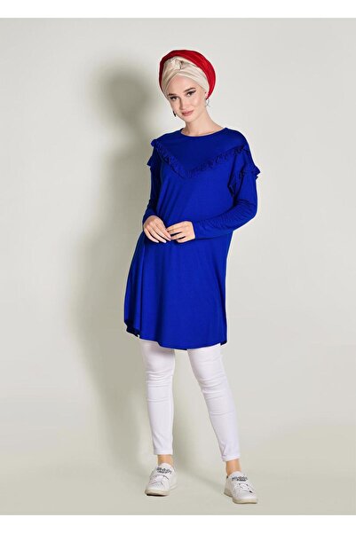 Alvina Rush Detailed Combed Tunic 4363