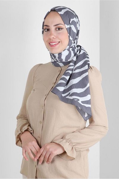 Alvina ΣΑΛΙΟ ALVİNA ZEBRA ΣΧΕΔΙΟ 8265