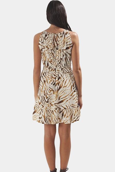 PayBuy Summer Mini a Line Halter Neckline Viscose Dress Stylish Casual Style Trend Design Quality Craftsmanship