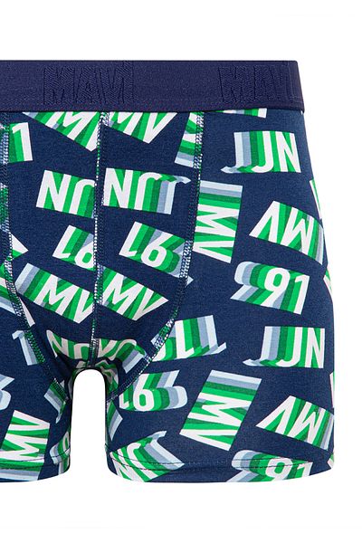 Mavi Navy Blue Printed Boxers - 0911042 -70695