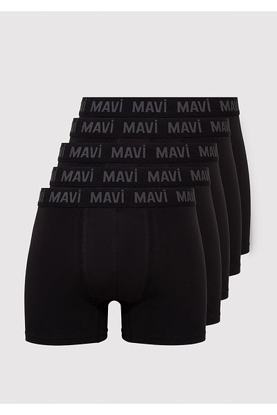 Mavi 5-teilige schwarze Basic-Boxershorts 0911238 -900