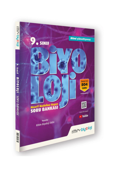Ritim Plus Yayınları Ritim Biyoloji 9. Sınıf Biyoloji Soru Bankası Ritim Biyo...