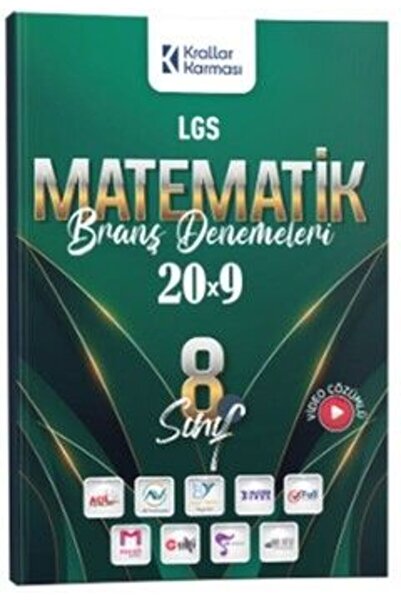 Krallar Karması 8. Sınıf Lgs Matematik 20 X 9 Branş Denemeleri Fenomen Önerili
