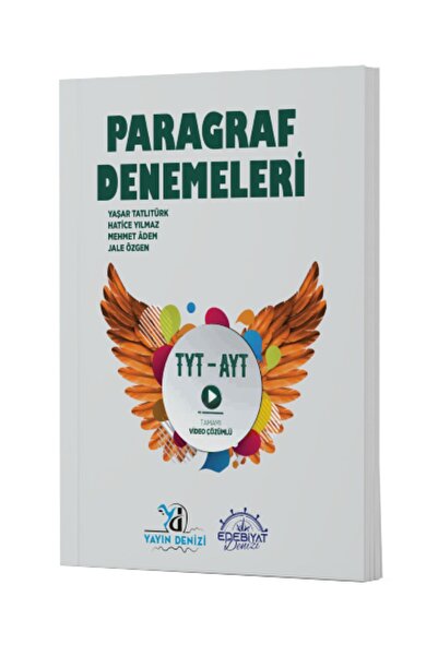 Yayın Denizi Yayınları Yd  Yayın  Denizi Yayınları TYT AYT Paragraf Denemeleri