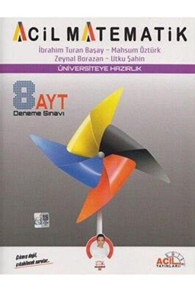 Acil Yayınları Acil Matematik AYT Matematik 8 li Deneme Sınavı