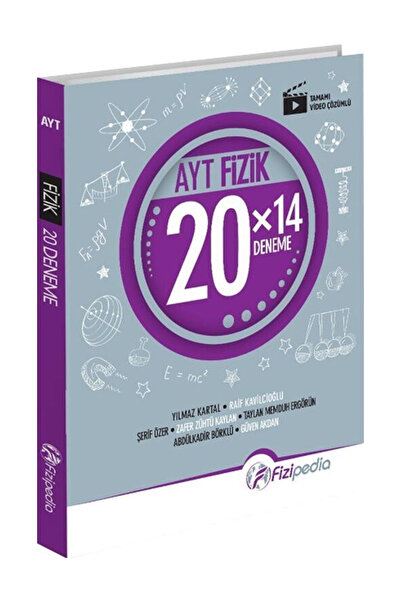 Ulti Yayınları Fizipedia Yayınları Ayt Fizik 20 X 14 Deneme 2026