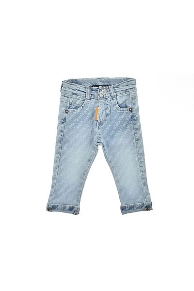 Babexi Komple Boys Printed Men's Jeans Blue