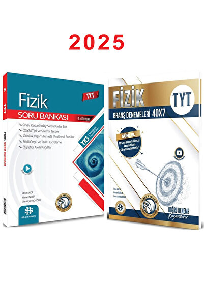 Bilgi Sarmal Yayınları Bilgi Sarmal TYT Fizik Soru Bankası ve Deneme Seti 2 K...