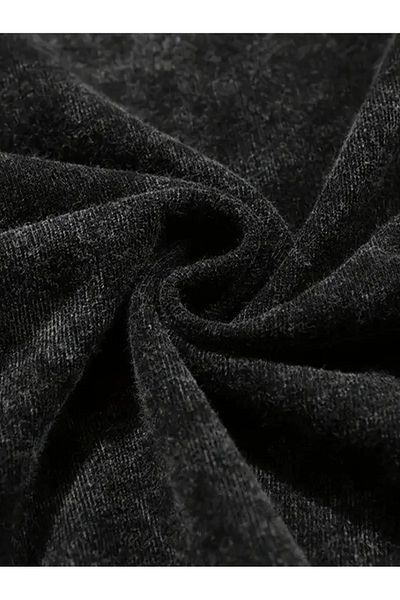 Touz Moda Πλυμένο φούτερ Carnifex Detail με κουκούλα