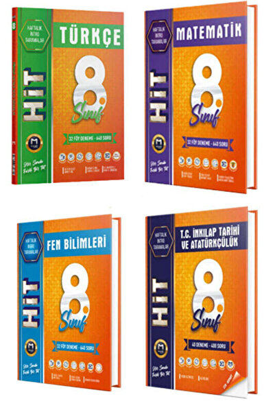Mozaik Yayınları Mozaik Yayınları 2025 8.Sınıf Tüm Dersler Hit Deneme Seti