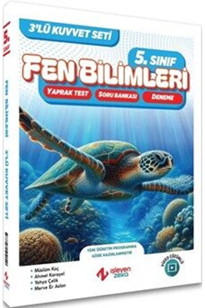 İşleyen Zeka Yayınları İşleyen Zeka 5. Sınıf Fen Bilimleri 3 Lü Kuvvet Seti