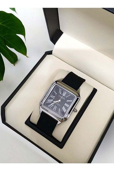 CARDIR Modern Carder Watch With Rubber Strap And Transparent Dial