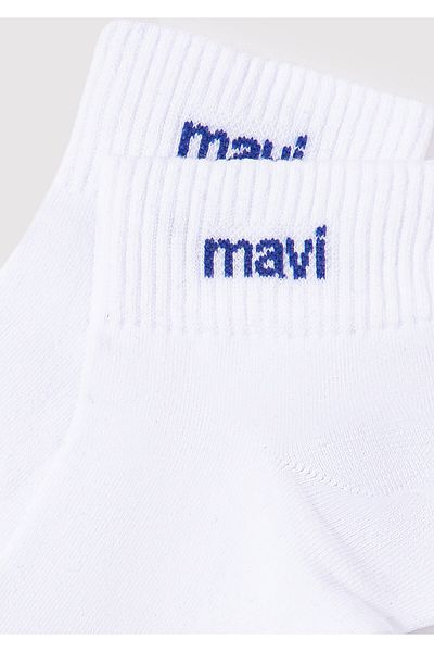 Mavi Бели чорапи с детайлно лого - 1910331 -620