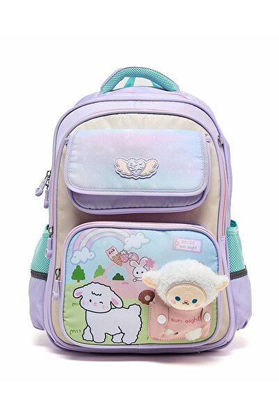 R&B حقيبة ظهر أرجوانية للبنات