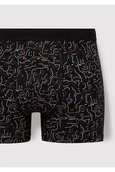 Mavi Printed Black Boxer 0910451-900