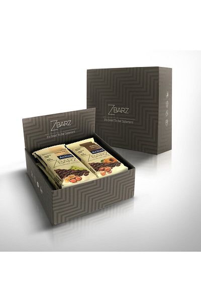 Zbarz Active Drip Chewing Gum & Espresso Mixed Box (12 Pcs)