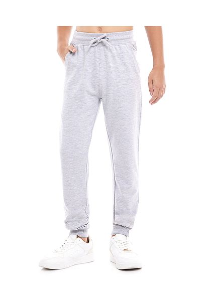 R&B Gray Boys Basic Knit Bottom 5-16Y