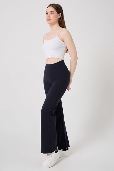 Miss couture Spanish Leg Lycra Pantalon. Made of High Belt Structure and Full Flexible Fabric