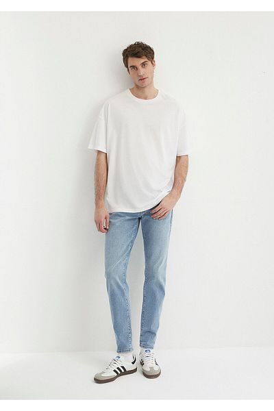 Mavi Milan Street Shaded Light Jean Trousers 0081033968