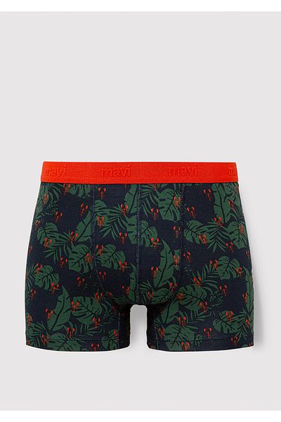 Mavi Scorpion Printed Navy Blue Boxer 092441-33648