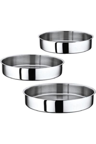OMS PASLANMAZ Oms 3pcs Oven Tray Set