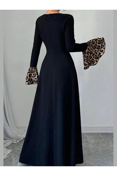 Nice Model Barbie Evening Dress Sleeveless Elegant Formal Gown Three Colors Black Beige Oud Royal Design