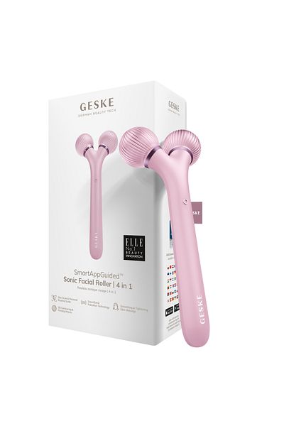 Geske SmartAppGuided™ Sonic Facial Roller | 4 in 1