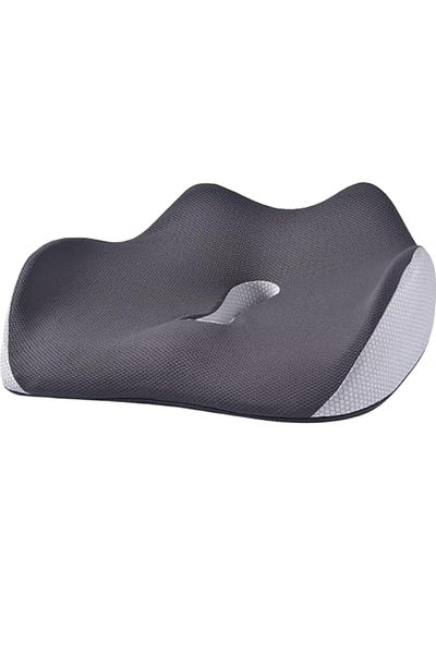 Denx Orthopedic Memory Foam Coccyx Seat Cushion for Office & Home for Back and Hip Pain Relief