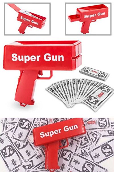 Genel Markalar Super Money Gun - Para Saçma Tabancası