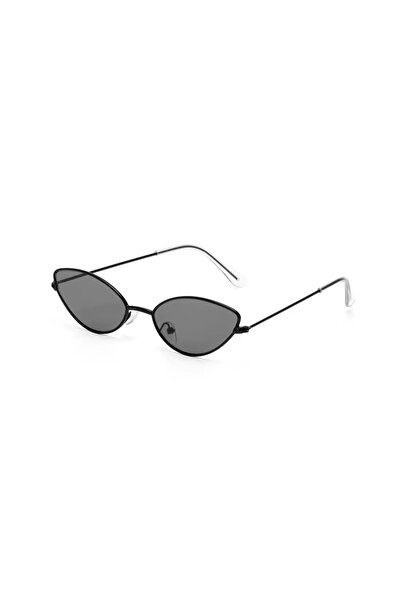 Toz Vintage Ulizo Black Triangle Black Frame Sunglasses
