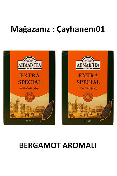 Hepyek Ahmad Tea Extra Special Earl Grey 500g X 2 Pcs – Black Tea with Bergamot Flavor