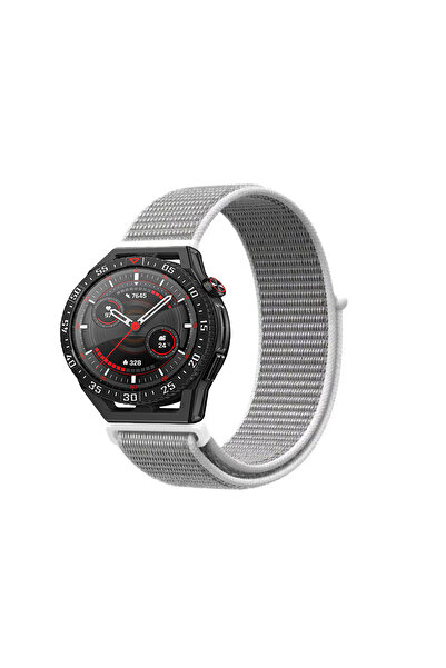 Tagomoon Huawei Watch Gt3 Se Uyumlu Kordon Kumaş Desenli Cırt Cırtlı Spor Kayış
