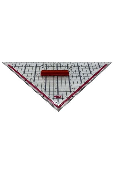 akyüz makine Geodetic Triangular Ruler 32 cm Sailor Ruler Textile Ruler Modelist Ruler