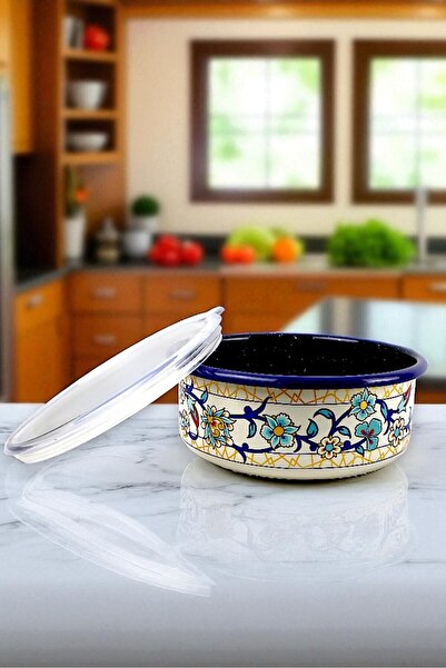 İnci Emaye No. 18 Enamel Storage Container