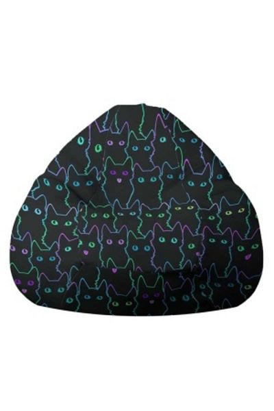 Pufrelax Nirvana Giant Armchair, Waterproof Material - Cute Cat