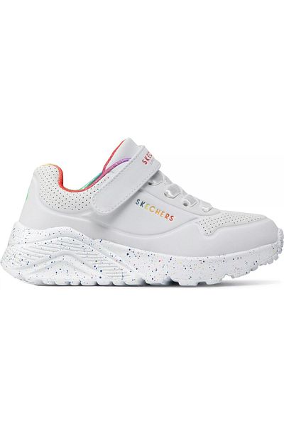 SKECHERS Adidași albi pentru copii