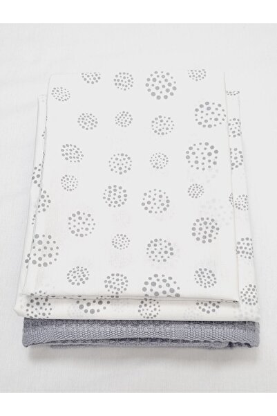 Yada Baby طقم بيبي بيكيه من قماش البوبلين والوافل قطن 100% (80 × 120 سم) (معت...