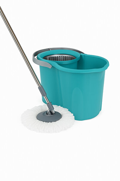 Genel Markalar SPİNMOP DÖNER BAŞLIKLI KLASİK 19 LT TEMİZLİK MOP SET