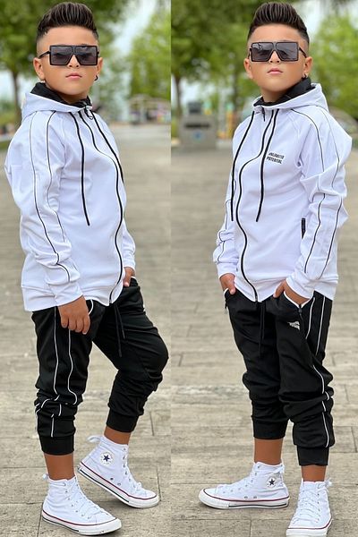 Zaziko Kids Unlimited Potential Diver Fabric Unisex Kids Tracksuit Set Esf.1725
