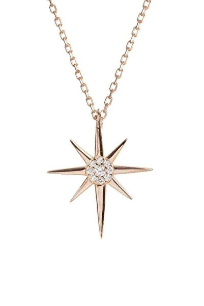 Şimal Silver 925 Ayar Gümüş Kutup Yıldızı Kolye