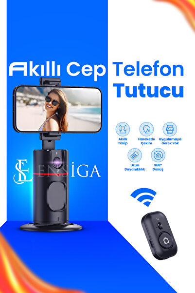 EN SİGA Akıllı Hareket İzleme, 360° Cep Telefonu Tutucu Klipsli Akıllı İzleme...
