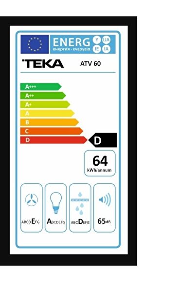 Teka Tz 6415 Elektrikli Ocak Ve Atv 60 Davlumbaz