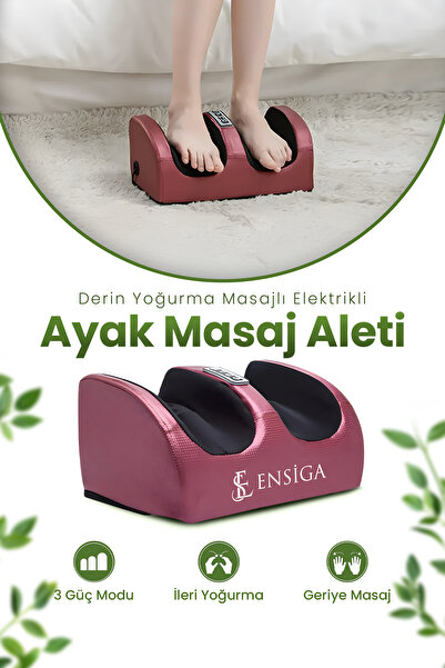 Mega Plus Derin Yoğurma Masajlı Elektrikli Ayak Masaj Sıcak Kompres Terapisi ...