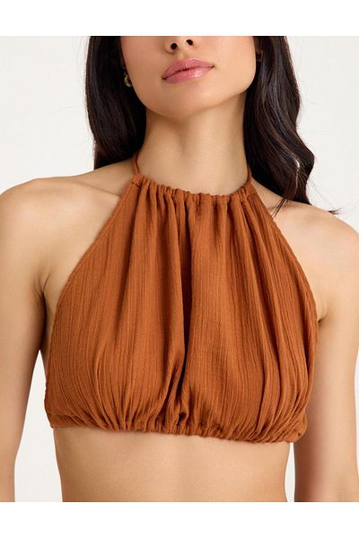İLVİ Rufina Tile Women's Skirt Blouse Set