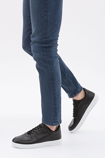 Lubrand Black White Air Sports Shoes Sneaker