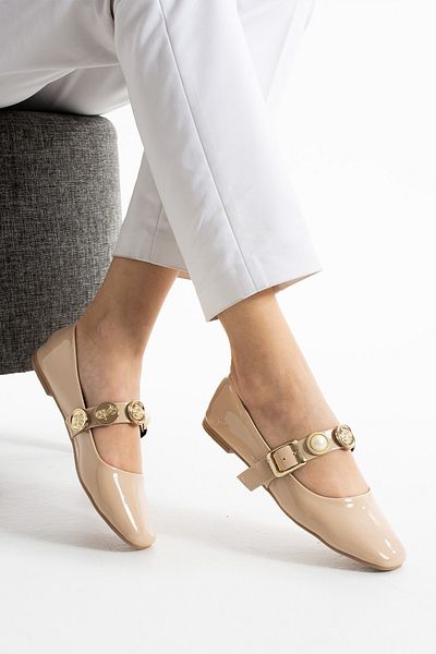 Moda Devrin Women's Mink Accessory Babet Home and Outdoor Shoes