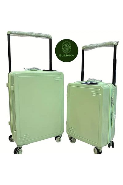 SUMAKA Luggage Travel Suitcase Trolley Bag - Set of 2 pcs - With Spinner Wheels