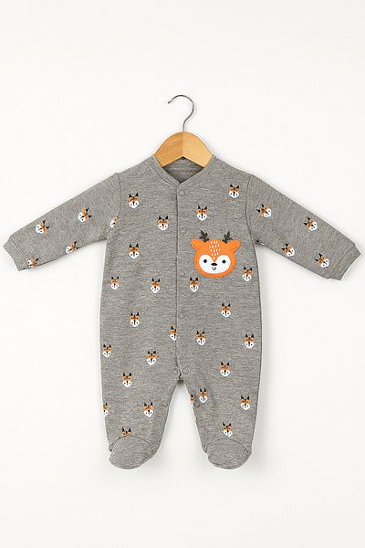 Baby Fou Jumpsuit with Gloves