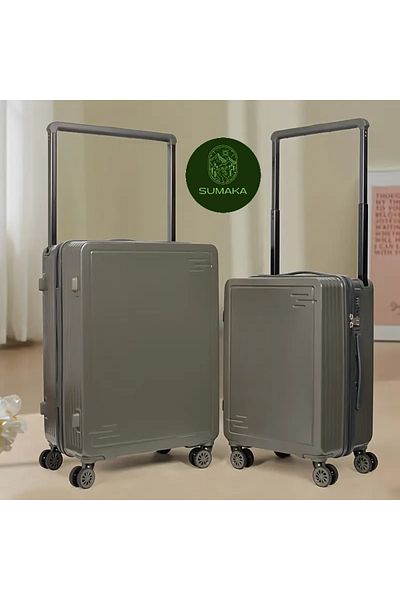 SUMAKA Luggage Travel Suitcase Trolley Bag - Set of 2 pcs - With Spinner Wheels