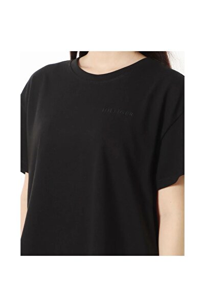 Tommy Hilfiger Kadın T-Shırt MRDN RLX BRIGHT HILFIGER C-NK SS